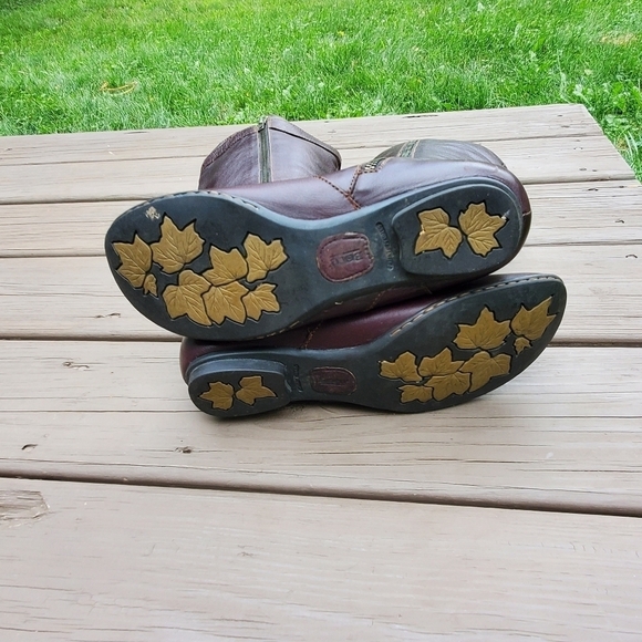 Born Dark Chocolate Brown Leather Boho Western Equestrian Riding Tall Boots 7.5 - Picture 4 of 9